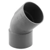 Coude pvc femelle femelle 45° ø50 mm-Fitt Discount