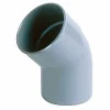 Coude pvc mâle femelle 45° ø80 mm^Fitt Outlet