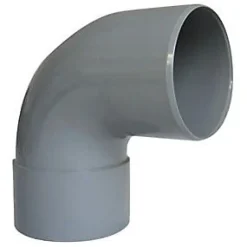 Coude PVC évacuation 87° mâle/femelle Ø100-Fitt Outlet