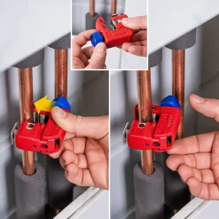 Coupe-tube multi-matériaux tubix ø3 - 30 mm-Knipex