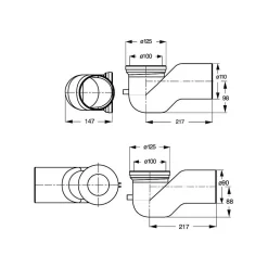 Courbe Technique Avec La Decharge 110 Mm^