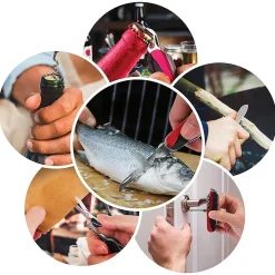 Couteau multifonction 15 en 1. Orange^Ironguard