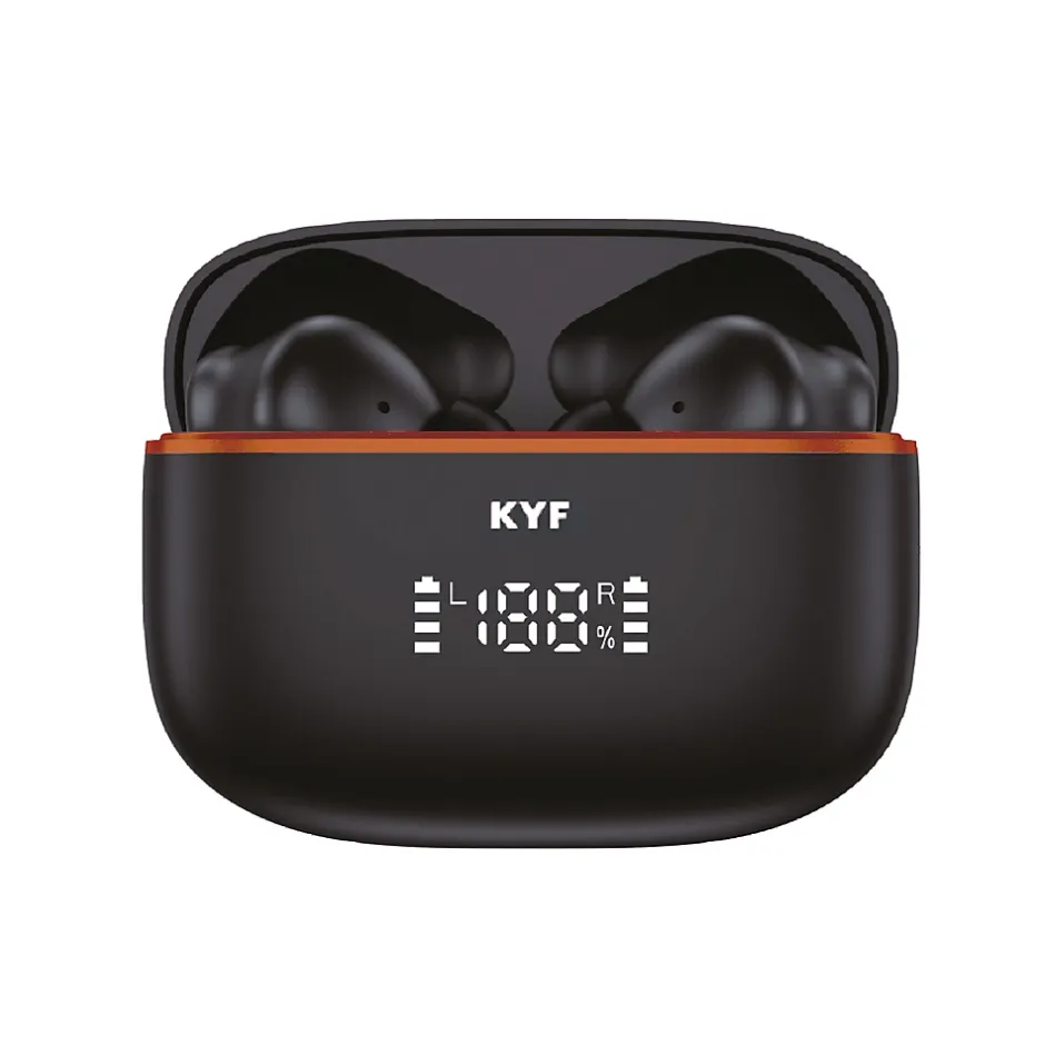 Écouteurs Bluetooth réduction bruit ANC -45dB, ENC -40dB et boitier de charge-Kyf Sale