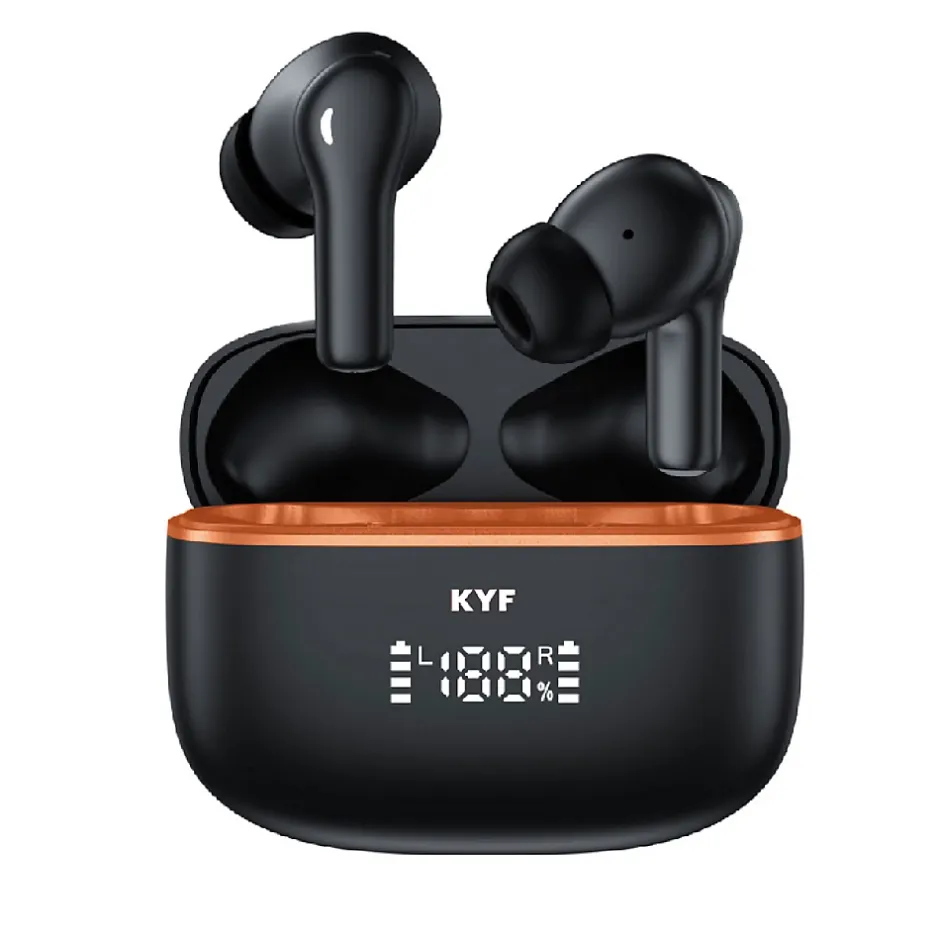 Écouteurs Bluetooth réduction bruit ANC -45dB, ENC -40dB et boitier de charge-Kyf Sale