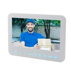 Écran vidéo filaire Jelbi blanc 7