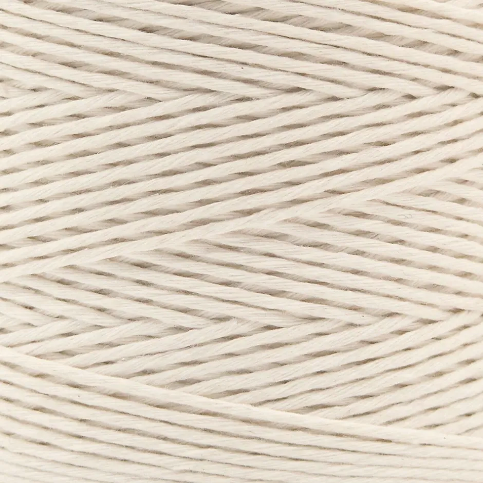 3mm x 300m Corde Macramé Fil de Coton Beige - +/- 0,5 mm Épaisseur - Ficelle de 12 Plis - Cordelette Naturel^Creative Deco Hot