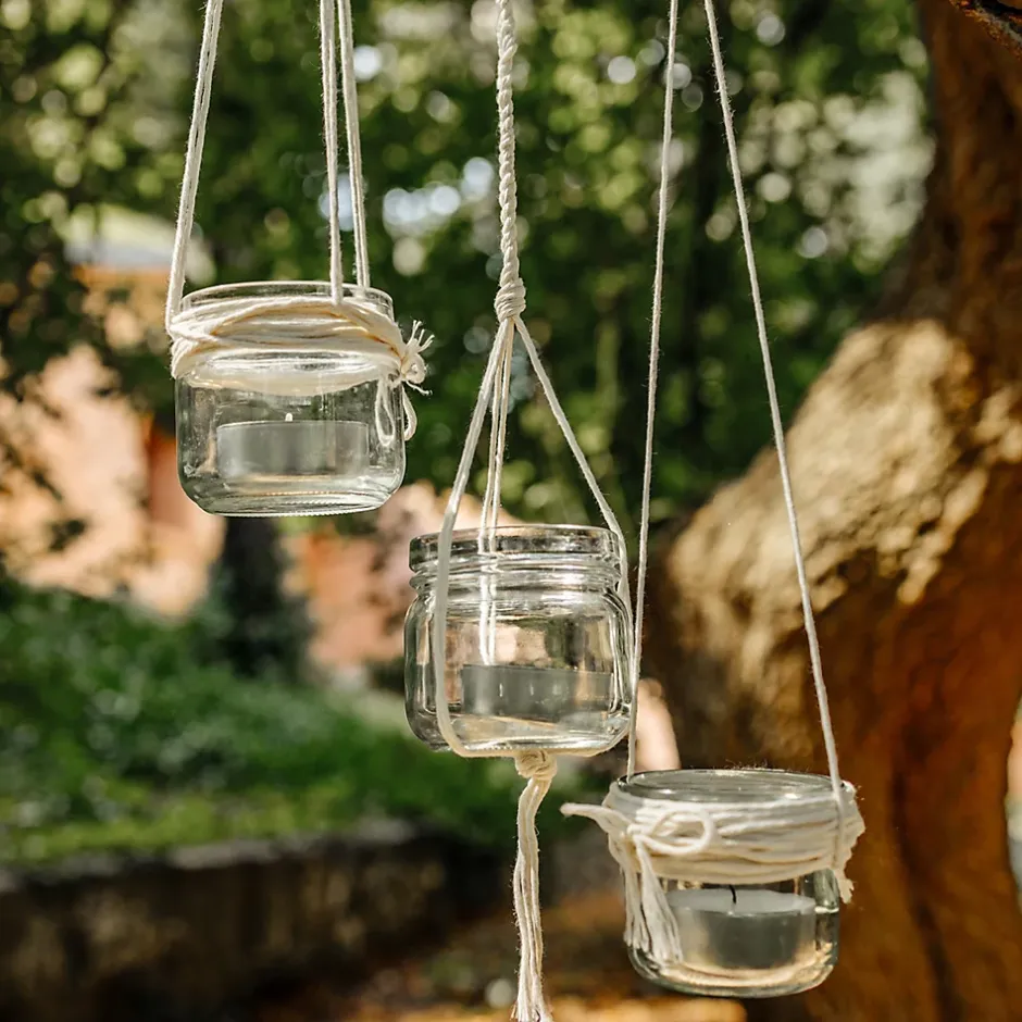 3mm x 300m Corde Macramé Fil de Coton Beige - +/- 0,5 mm Épaisseur - Ficelle de 12 Plis - Cordelette Naturel^Creative Deco Hot