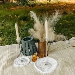 6mm x 100m Corde Macramé Fil de Coton Blanc - +/- 0,5 mm Épaisseur - Ficelle de 37 Plis - Cordelette Naturel-Creative Deco Outlet