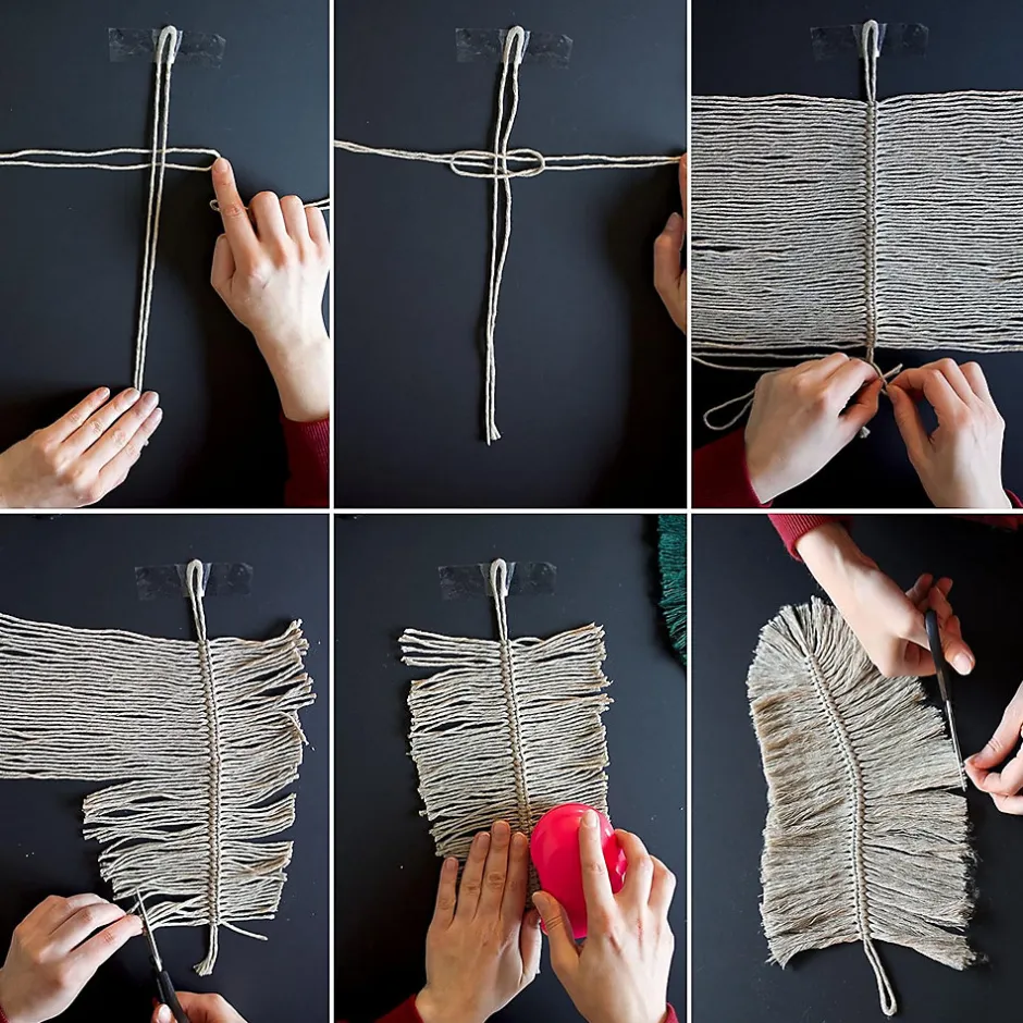 3mm x 200m Corde Macramé Fil de Coton Vert Foncé - +/- 0,5 mm Épaisseur - Ficelle de 30 Plis - Cordelette Naturel^Creative Deco New