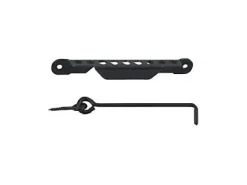 Crochet crémaillère à vis acier noir 500 mm^Afbat Clearance