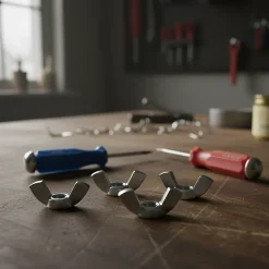 Écrou à oreilles acier zingué ø12 mm - 4 pièces-Diall Online