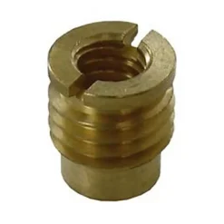 Écrou en laiton 15 x 17 mm. vendu par 4 pièces^Diall Online