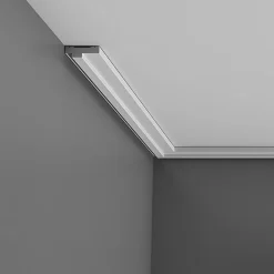 CX160 Corniche plafond - 1,3x4x200cm (h x p x L) - moulure décorative polymère A l'unité^Orac Decor