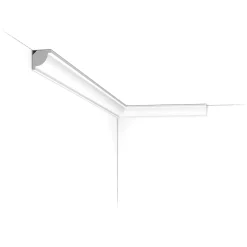 CX132 Corniche plafond - 2x2x200cm (h x p x L) - moulure décorative polymère A l'unité-Orac Decor Sale