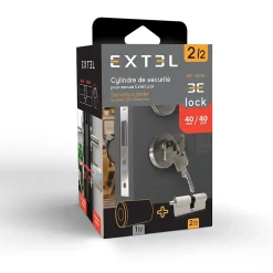 Cylindre 40/40 pour serrure connectée Lock - - 720112^Extel Best