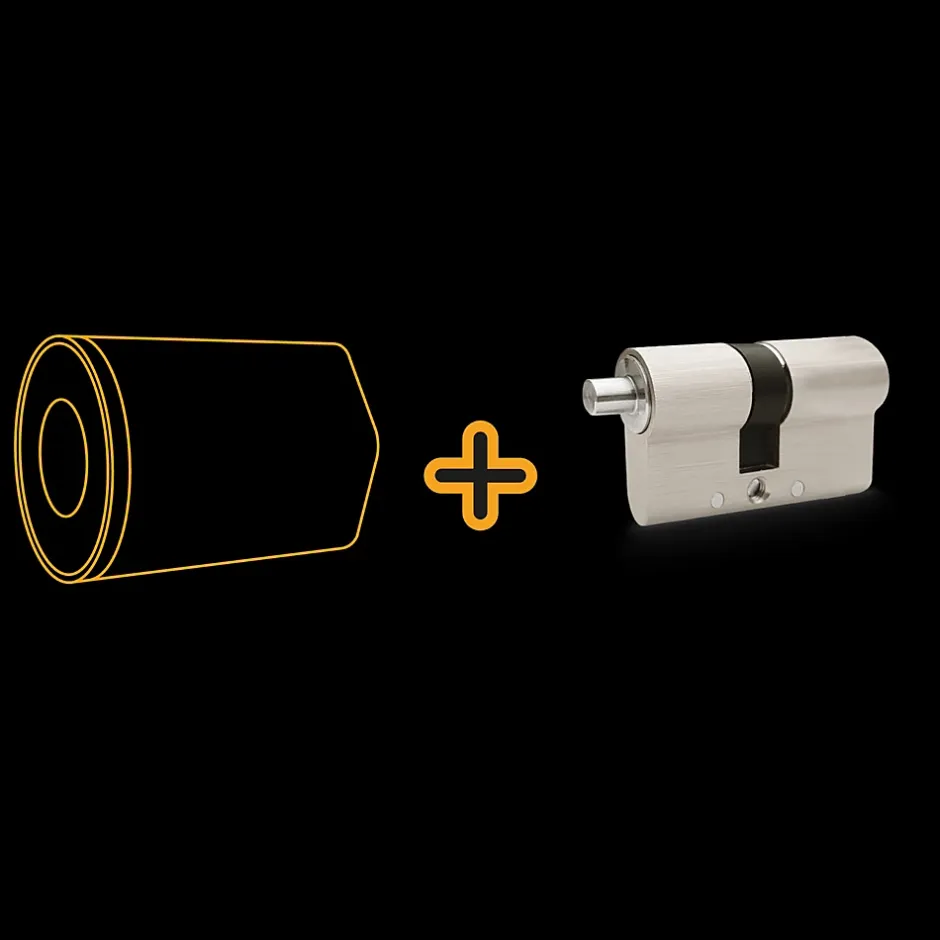 Cylindre 35/35 pour serrure connectée Lock - - 720108^Extel