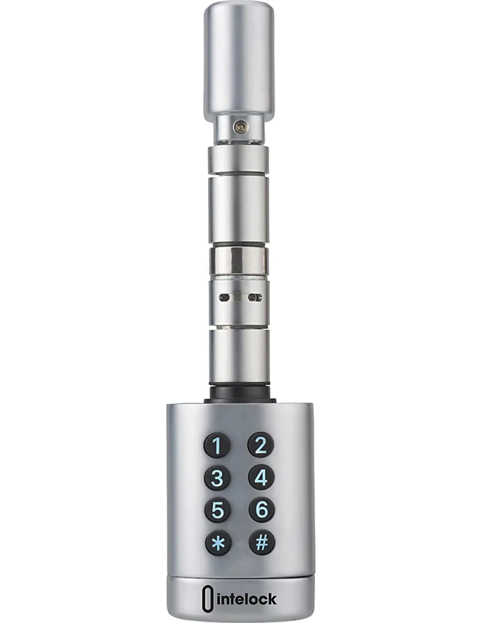 Cylindre connecté Intelock STUDY, taille ajustable, argent - INTELOCK-Thirard Hot