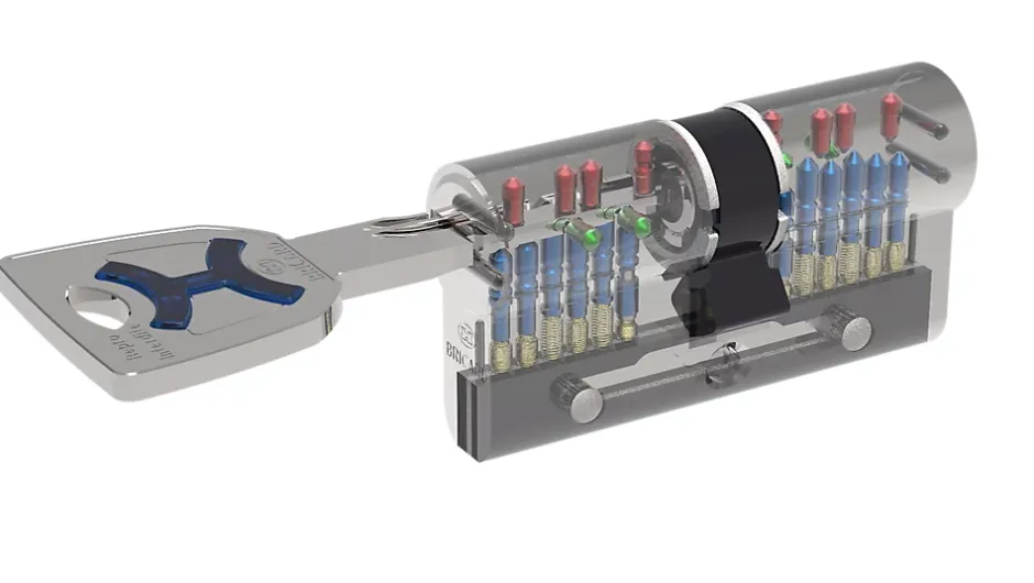 Cylindre débrayable mistral 2 entrées 30x30 mm-Bricard Sale