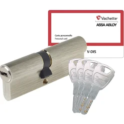 Cylindre de sécurité 40 x 40 mm-Vachette Hot