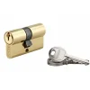 Cylindre de serrure double entrée SA, 25x30mm, anti-arrachement, laiton, 3 clés --Thirard Best