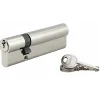 Cylindre de serrure double entrée SA, 30x80mm, anti-arrachement, nickel, 3 clés -^Thirard Best