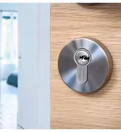 Cylindre double entrée Transit 1, 35x45mm, nickelé, 5 clés -^Thirard