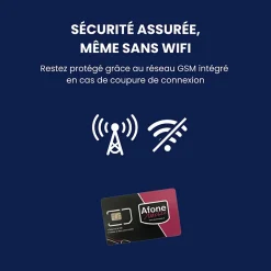 - Alarme Maison Wifi Sans Fil Vigilia VIG503 - Kit Complet avec 2 Caméras Full HD intérieur / extérieur solaire et 11 Acces-Daewoo Sale