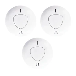 - Pack de 3 détecteurs de fumée connectés WSD301 compatibles avec les alarmes Touch AM301, Touch XL AM302 et Vigilia^Daewoo Clearance