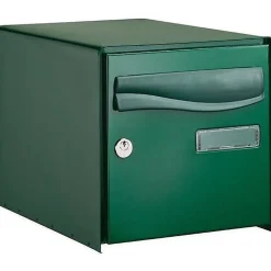Boîte aux lettres PTT - simple face - vert^Decayeux New