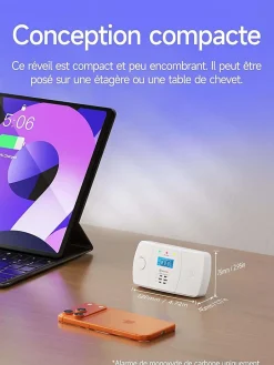 Detecteur de monoxyde de carbone avec alarme 85 dB et led rectangulaire L.12.5 x l.7.5 x H.2.8 cm - HEIMAN-Generique Outlet