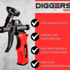 DIG828 - Pistolet à mousse de PTFE-Diggers Outlet
