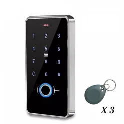 Digicode à codes et empreintes digital pour porte et portillon-Automatisme Passion Clearance