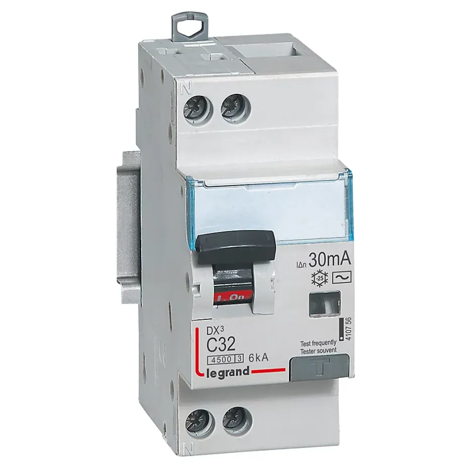 Disjoncteur différentiel type AC 30mA - 32A-Legrand Sale