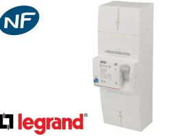 Disjoncteur EDF monophasé sélectif 60A Baco^Legrand Hot