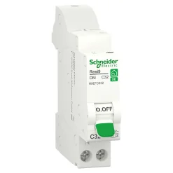 Disjoncteur embrochable courbe C phase + neutre 32A Resi9 XE^Schneider Electric