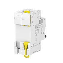 Disjoncteur modulaire bipolaire Schneider Acti9 iC60N 20A courbe D-Schneider Electric Outlet