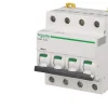 Disjoncteur modulaire tétrapolaire Schneider Acti9 iC60N 16A courbe D^Schneider Electric