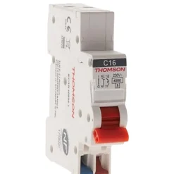 Disjoncteur 1P+N bornes auto 10A Easy Connect^Thomson Hot