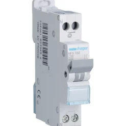 Disjoncteur 1P+N 3kA C-32A connexion SanVis 1 Module - - MFS732^Hager Hot