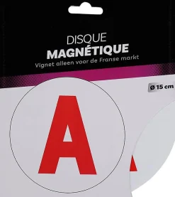 Disque '' A '' jeune conducteur magnétique-Turbocar Clearance
