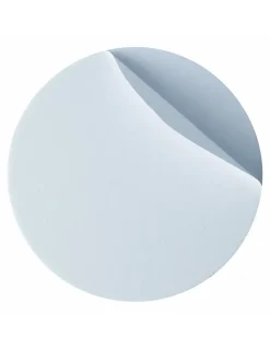 Disque de signalisation Défense de fumer, polystyrène rigide adhésif, diamètre 80mm --Thirard Discount