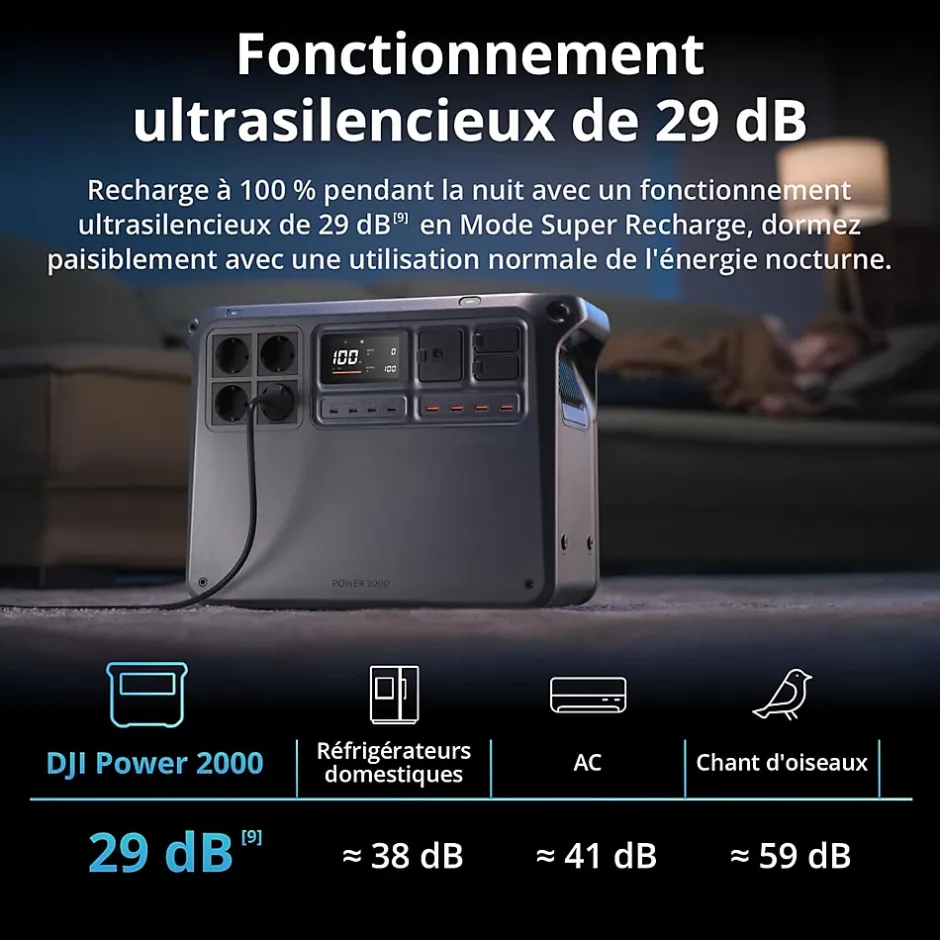 Power 2000 station d'alimentation portable-DJI Discount