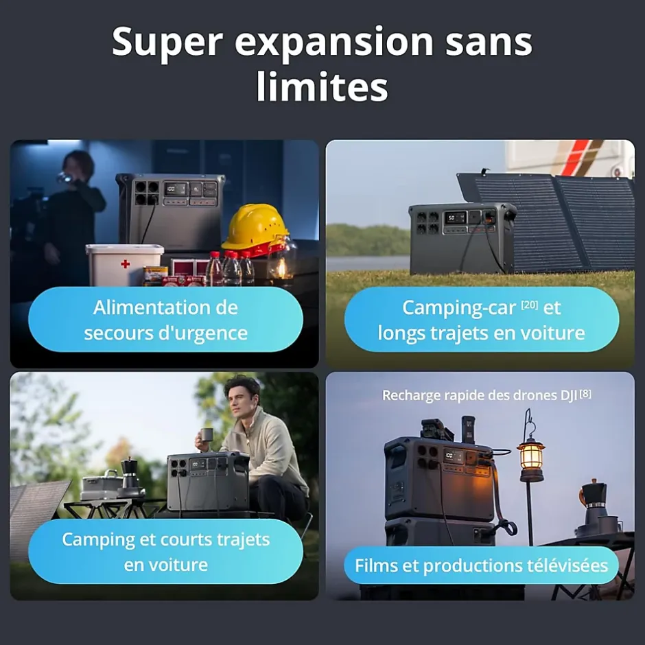 Power 2000 station d'alimentation portable-DJI Discount