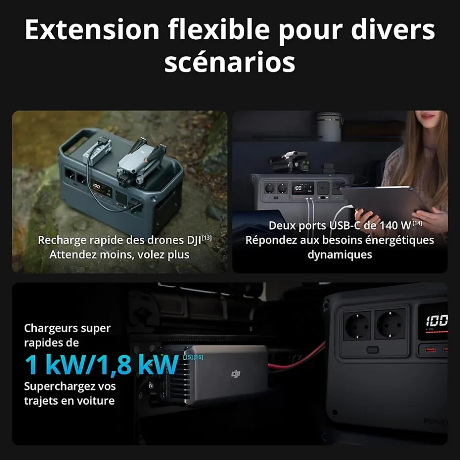 Power 1000 V2 station électrique portable^DJI Discount