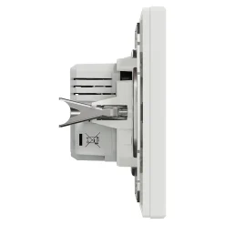 Double chargeur usb A + C complet Asfora blanc^Schneider Electric Sale