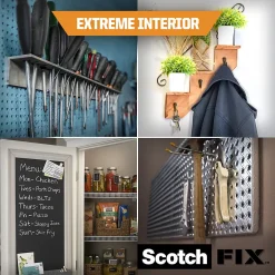 Double face intérieur 3M 19 mm x 1.5 m blanc, 12 kg^Scotch