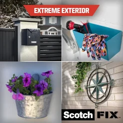 Double face intérieur Extrême 19 mm x 1.5 m noir, 10 kg^Scotch Sale