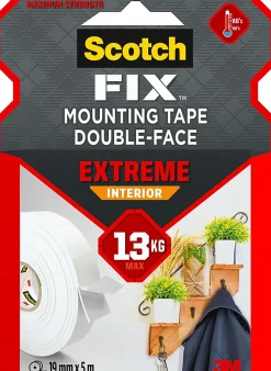 Double face intérieur Extrême 19 mm x 5 m blanc, 13 kg^Scotch New