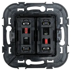 Double interrupteur à manette Espen blanc à composer^Jacobsen New