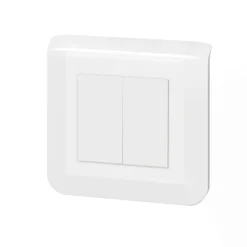Double interrupteur va-et-vient à vis Mosaïc blanc^Legrand Discount